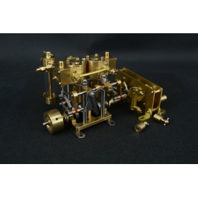 Two-cylinder Brass Decelerating Box wiht Water Pump