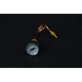 Axial pressure gauge (90PSI) With Pipeline 1 / 4-40TPI