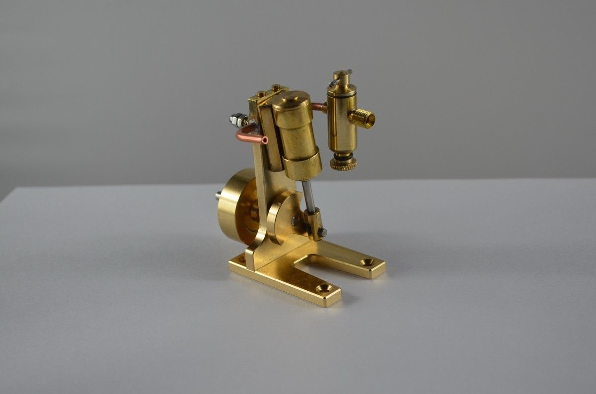 Simple Single Cylinder Double Acting Oscillating Model Steam Engine
